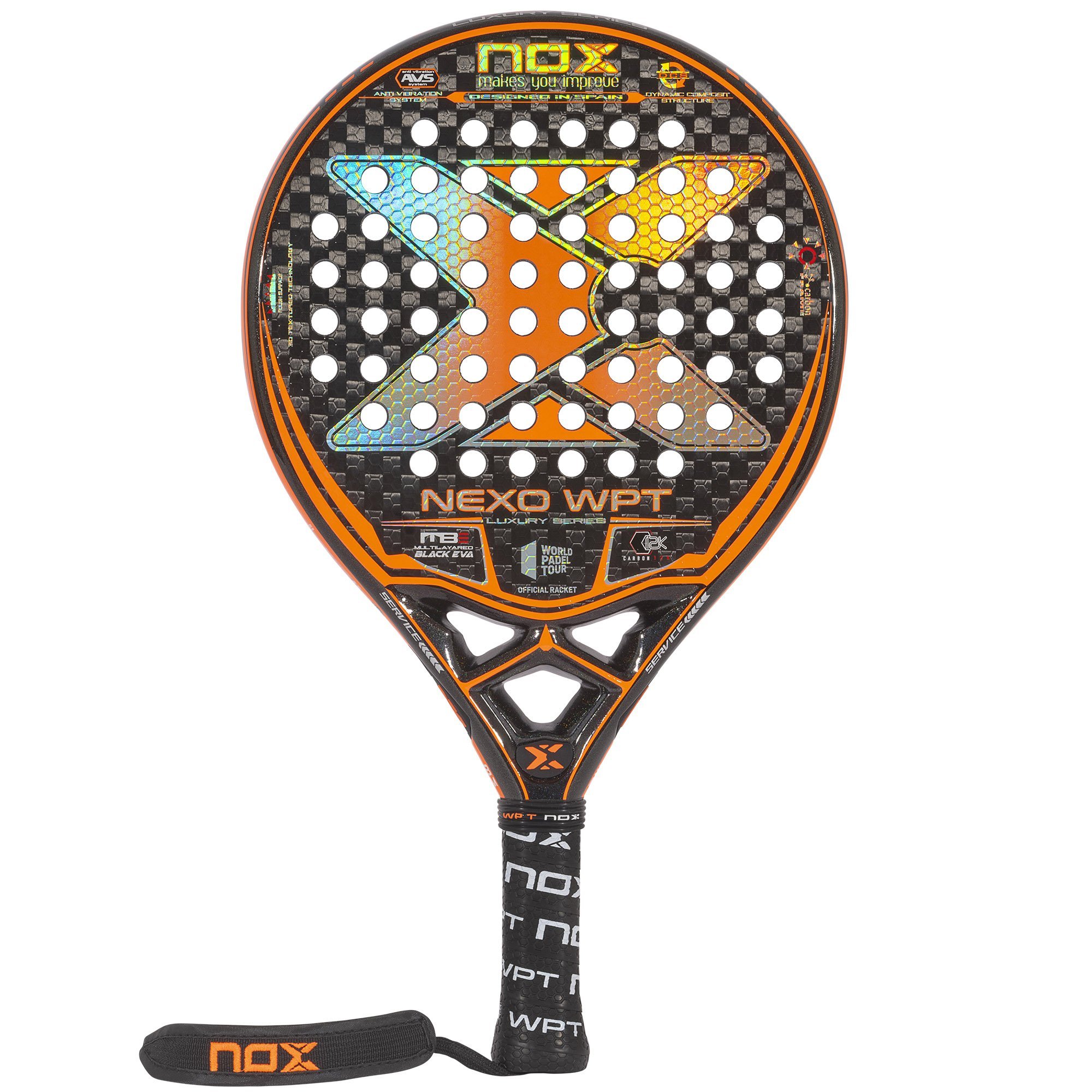 Nox Nexo World Padel Tour Official Racket 2021 Pnexwpt21 Barata